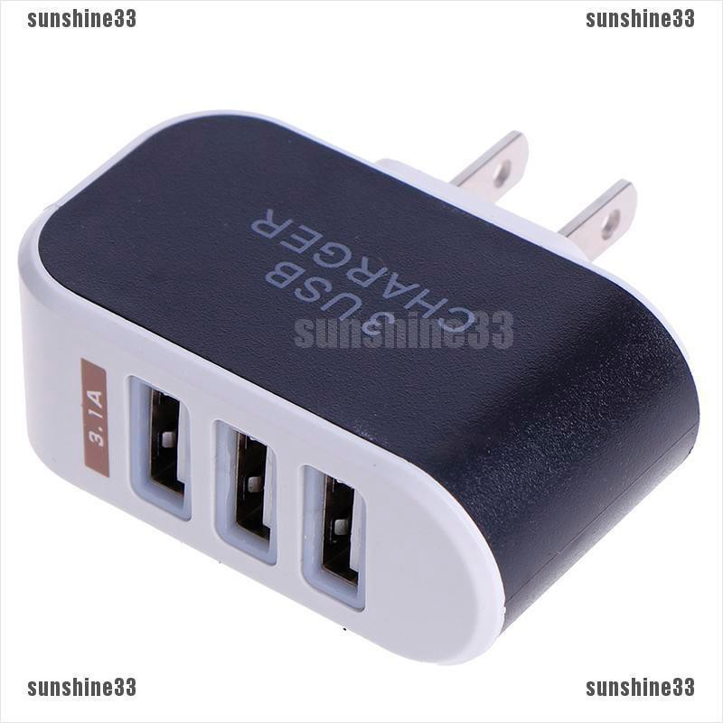 CỦ SẠC 3 CỔNG USB