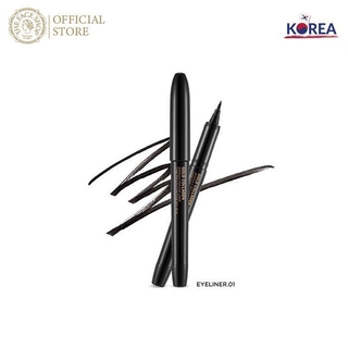 Kẻ Mắt TheFaceShop Gold Collagen Marker Eyeliner