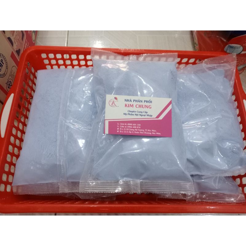 Bịch 500g bột tẩy tóc màu xanh dương loại tốt