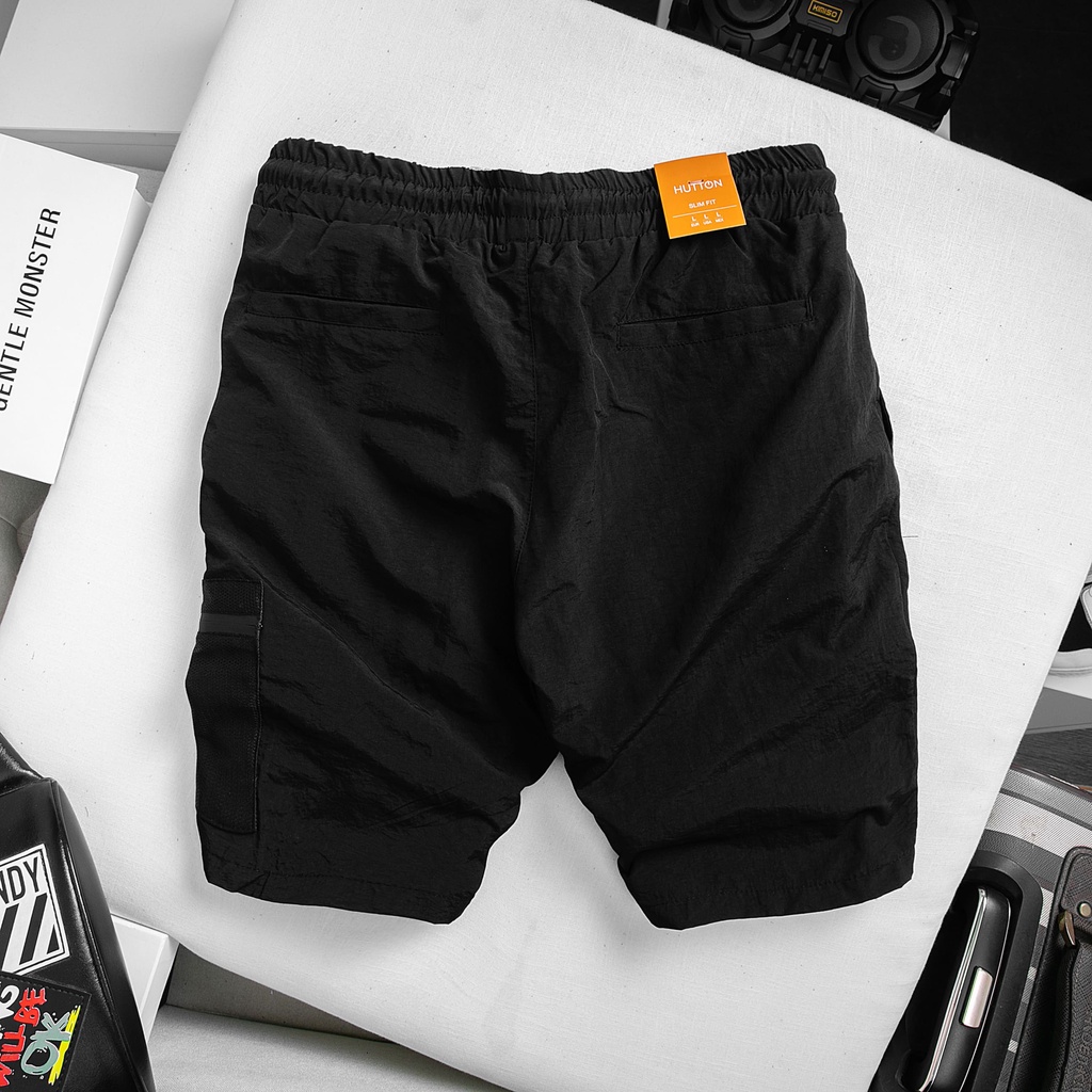 Quần Short Nam Hutton, Quần lửng Nam Túi lưới Chất liệu gió Thoáng Mát
