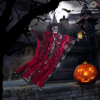Hình Nộm Phù Thuỷ Có Điều Khiển Giọng Nói Trang Trí Halloween