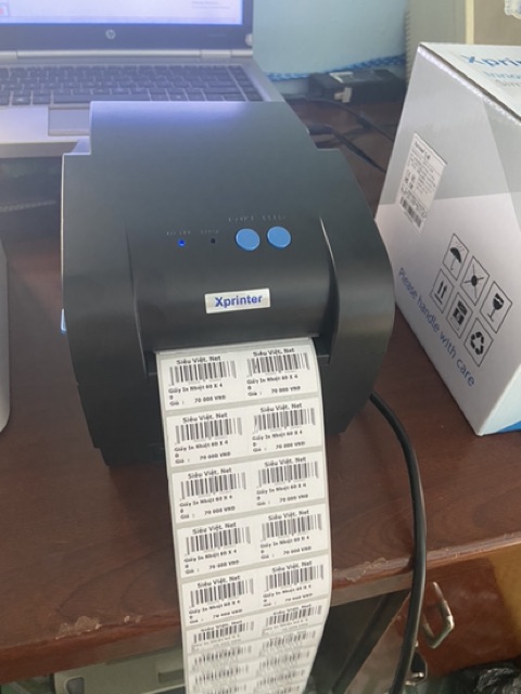 Máy In Tem Mã Vạch Xprinter 330B (2019) | BigBuy360 - bigbuy360.vn