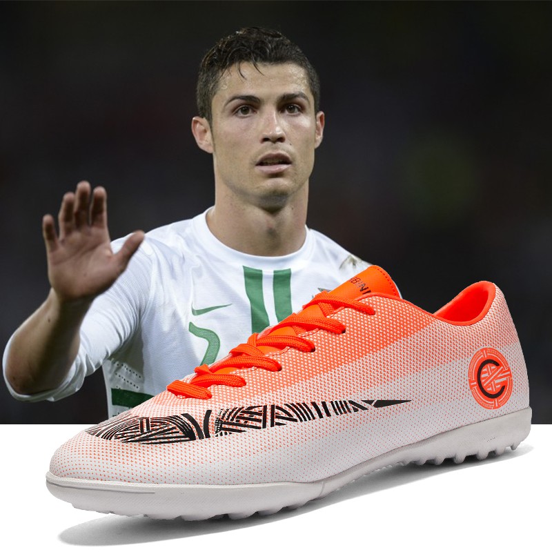 NEW SALE Giày đá bóng Futsal trong nhà đế Cristiano-Ronaldo TF Futsal shoes chuyên nghiệp chất lượng