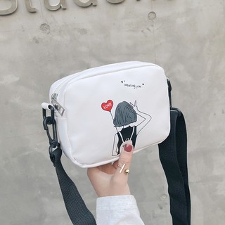 Túi hộp hình cô gái - TXN54 samsam1012_shop