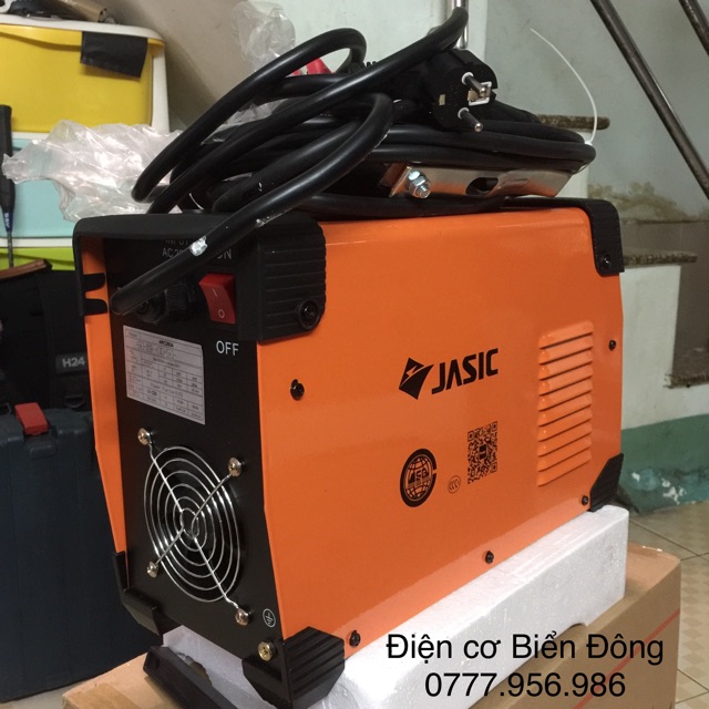 Máy Hàn 🔥FREESHIP🔥 Tặng Bó 20 que hàn Hàn que 5 ly với máy hàn JASIC ARC-250A model mới 2 nút chỉnh công nghệ Anh Quốc