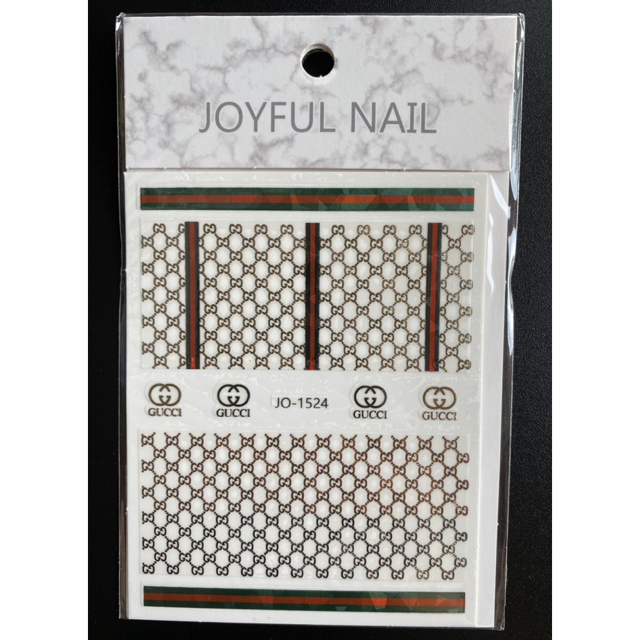 Sticker Dán Móng Tay Nhiều Mẫu Khác Nhau