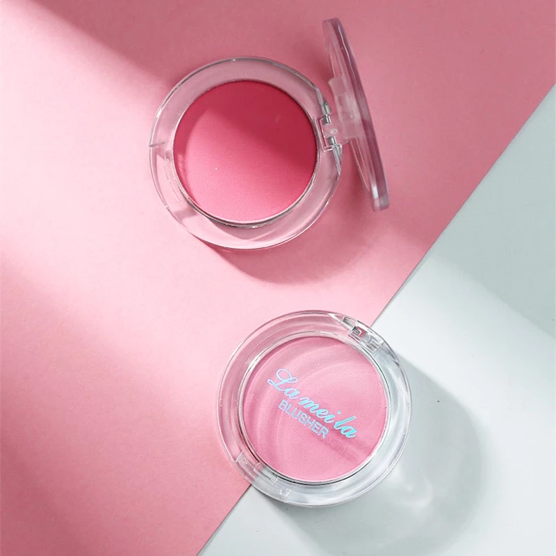 [Hàng mới về] Bảng phấn má hồng 6 màu trà sữa trang điểm tạo khối thời trang cho nữ