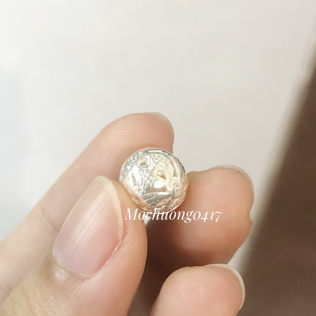 Charm bi bạc họa tiết - MH167