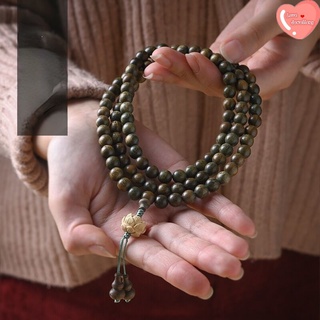 Vòng tay chuỗi 108 hạt gỗ đàn hương