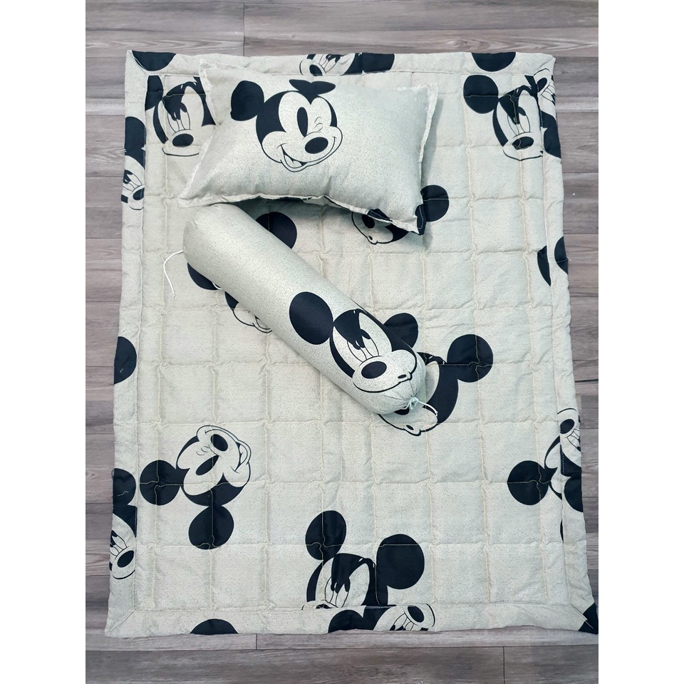 Bộ chăn, gối 5 món cho bé - Mẫu elsa -drapbeding