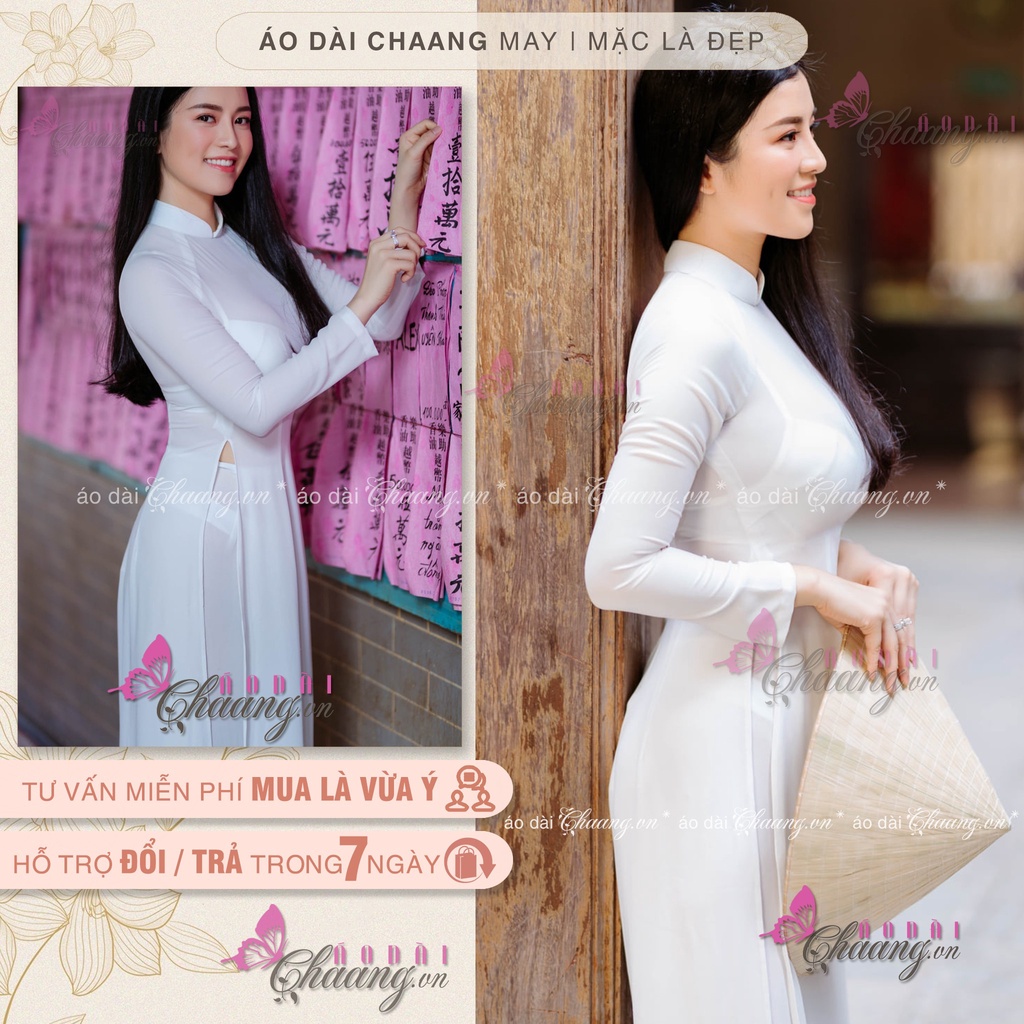 Áo dài trắng mỏng xuyên thấu chụp hình nghệ thuật áo dài sexy