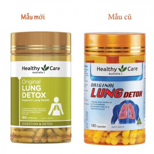 Viên thải độc phổi Healthy Care Original Lung Detox
