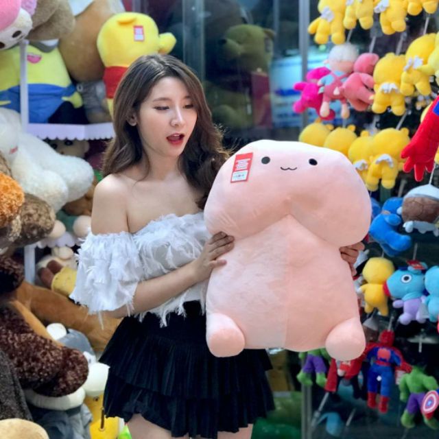 Gấu bông ciu cao cấp quà tặng dễ thương cho bạn gái  Tặng kèm đai kháng lực tập thể dục