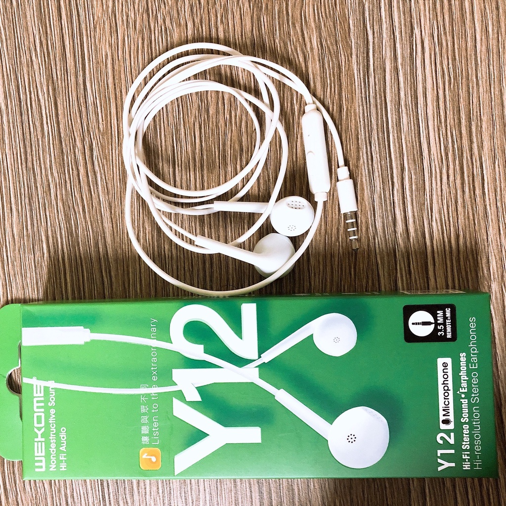 Tai nghe Type C, Jack 3.5 chính hãng WK - Tai nghe có mic đàm thoại nghe nhạc siêu hay [Bảo hành 6 tháng]