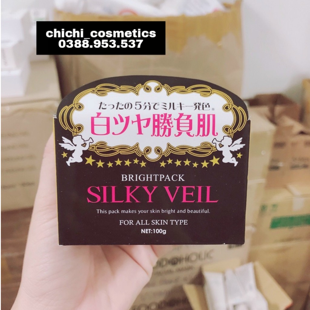 [800130 - sẵn] Kem Dưỡng Trắng Da Silky Veil Bright Pack