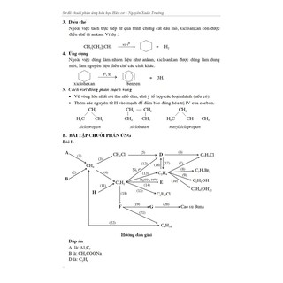 Sách - Sơ Đồ Chuỗi Phản Ứng Hóa Học Hữu Cơ
