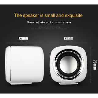 Loa Mini Kết Nối USB Dùng Cho Máy Tính
