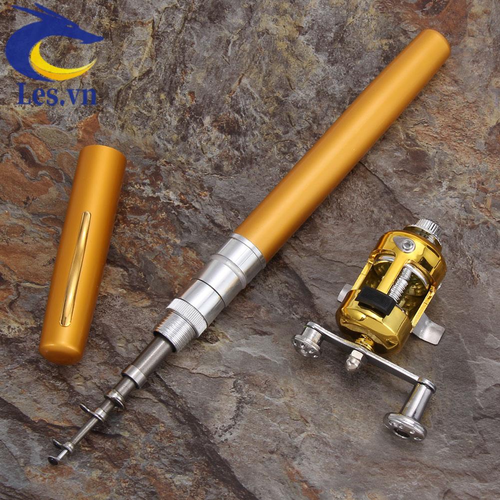 Cần Câu Cá Mini Bỏ Túi Bằng Hợp Kim Nhôm