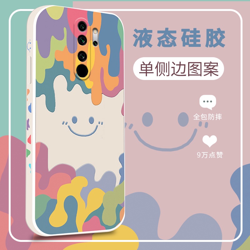 Ốp điện thoại dẻo họa tiết mặt cười nhiều màu sắc cho XIAOMI REDMI 9 9A 9T K20 PRO K30/ K30I K40/ K40PRO NOTE 7S 8PRO
