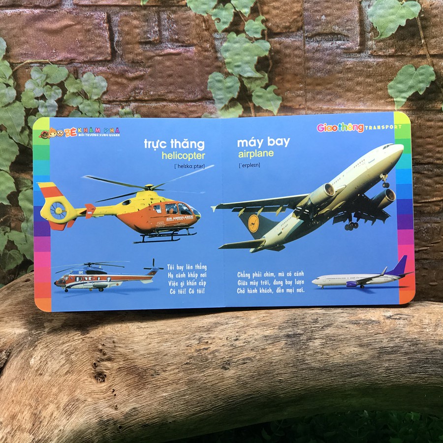 Sách: Bé Khám Phá Môi Trường Xung Quanh - Giao Thông