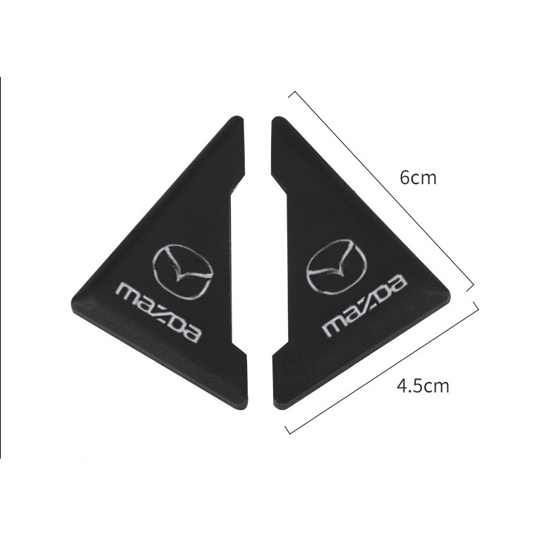 2 Miếng Dán Góc Cửa Xe Hơi Chống Va Chạm Cho Mazda 2 3 CX5 CX30 CX8 CX3 Mazda2 6 5 bl gp BT50