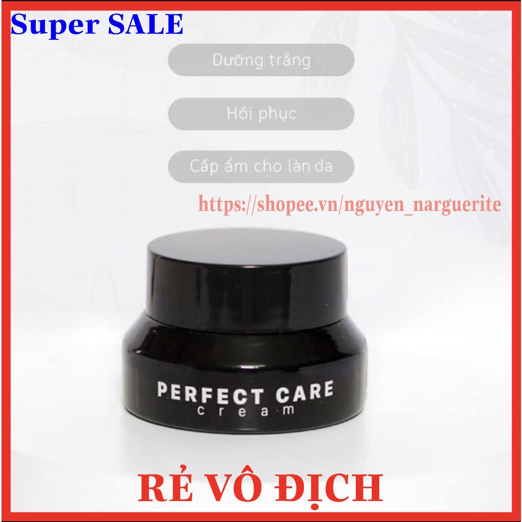 KEM ỐC SÊN DƯỠNG TRẮNG, TÁI TẠO DA PERFECT CARE NARGUERITE (15gram)