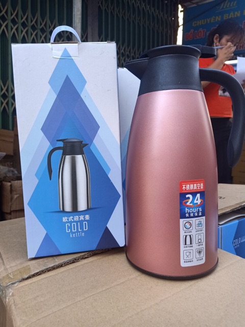 Phích giữ nhiệt dung tích 2L hàng mới 2022