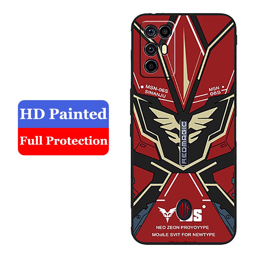 Ốp Điện Thoại Silicon In Họa Tiết Độc Đáo Thời Trang Cho Nubia Red Magic 6R NX666J HD Nubia Red Magic 6R