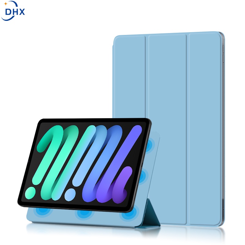 Bao da máy tính bảng siêu mỏng có nam châm tự động tắt mở màn hình thích hợp cho iPad mini 6 iPad Mini6 2021