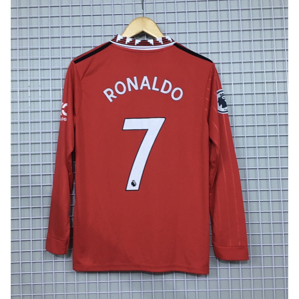 Mua Bộ quần áo cầu thủ RONALDO MU đỏ TAY DÀI cập nhật mẫu mới 2023 ...