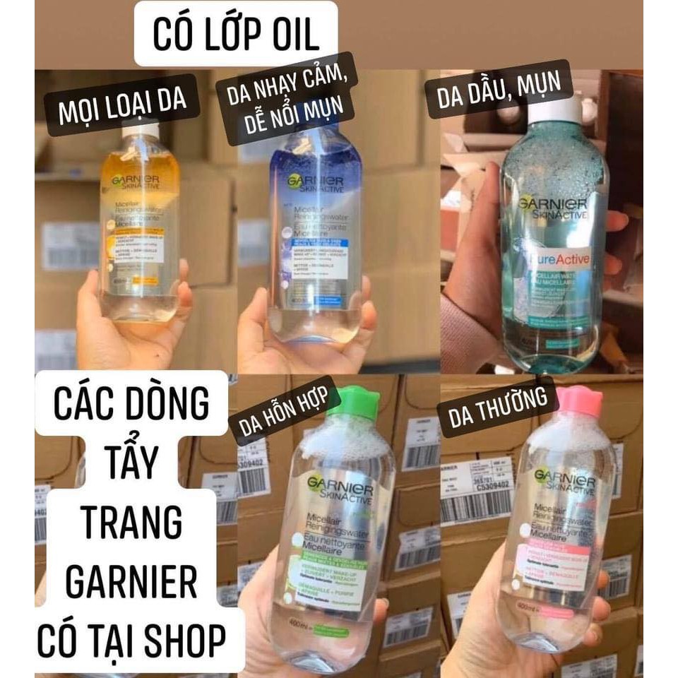 Nước tẩy trang Garnier Micellar Cleansing Water Các Loại | BigBuy360 - bigbuy360.vn