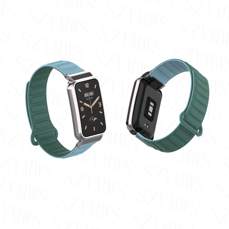 Dây Đeo Thay Thế Chất Liệu Silicon Màu Trơn Cho Xiaomi Mi Band 7 Pro Mi Band 7 Pro