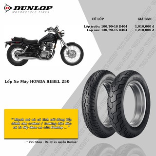 Vỏ Lốp Xe Dunlop Dùng Cho Honda Rebel 250