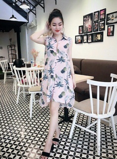 Váy cổ sơ mi