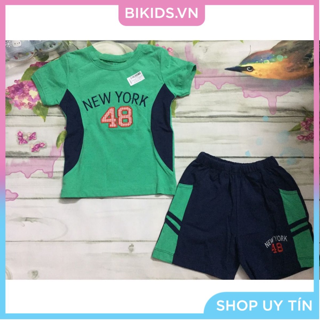 Chipkids - Bộ quần áo cộc tay bé trai chất siêu đẹp (1-7y)