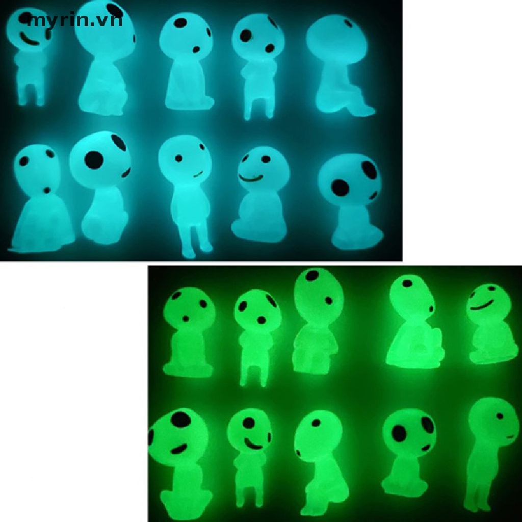 Set 10 Mô Hình Mô Phỏng Công Chúa Mononoke