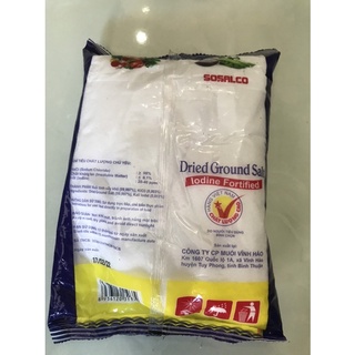 muối tinh sấy Iốt bịch 500g