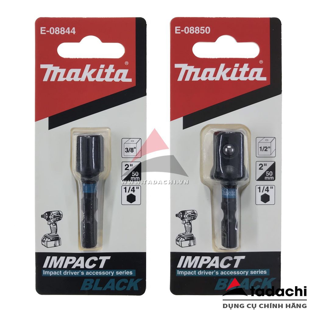 Đầu chuyễn vít sang bu lông 3/8&quot;-1/2&quot; IMPACT BLACK Makita | Tadachi