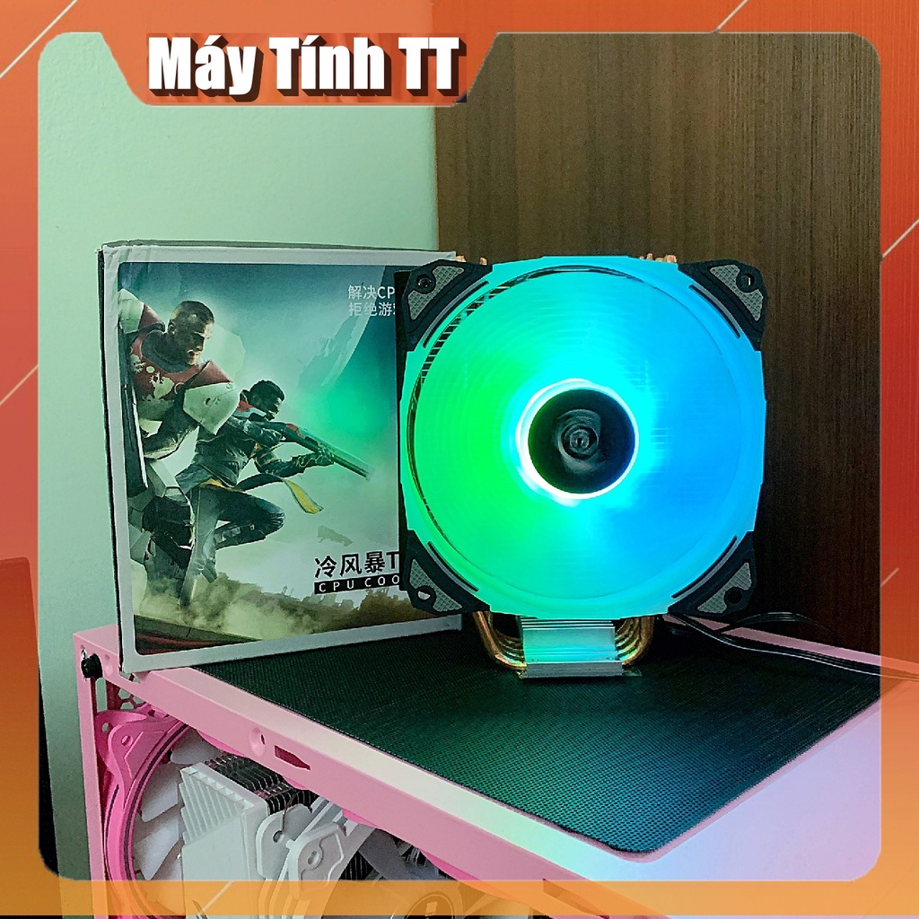 Tản Nhiệt CPU T400 Led RGB- Hỗ Trợ SK AMD và Intel 2011 - Máy Tính TT
