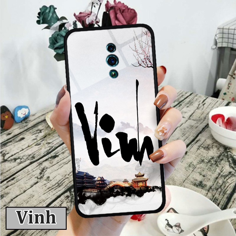 Ốp lưng  Oppo  Reno -in chữ thư pháp