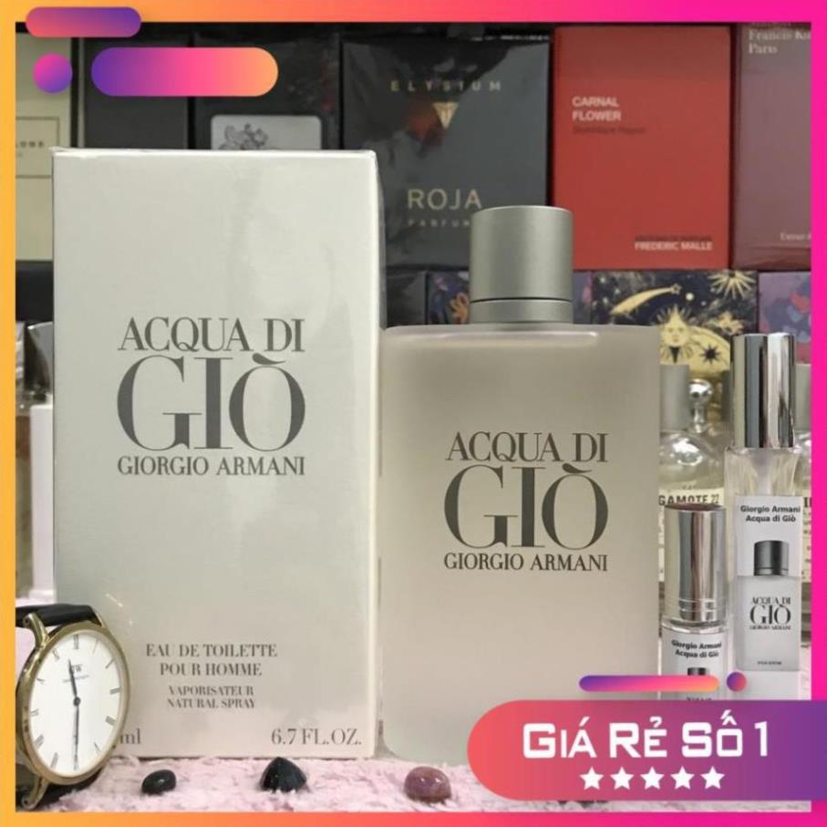 30[CHÍNH HÃNG] - Nước Hoa Nam Acqua Di Giò-Lưu hương 4-7H /Phong cách: Men, Cuốn Hút, Tươi Mát