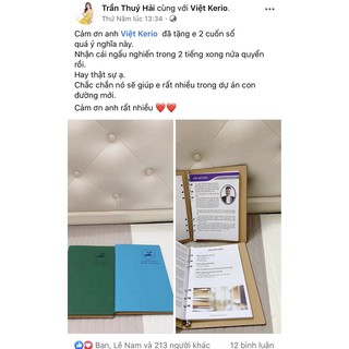 (HàngLimited) 2 CUỐN SỔ TAY PHÁT TRIỂN BẢN THÂN