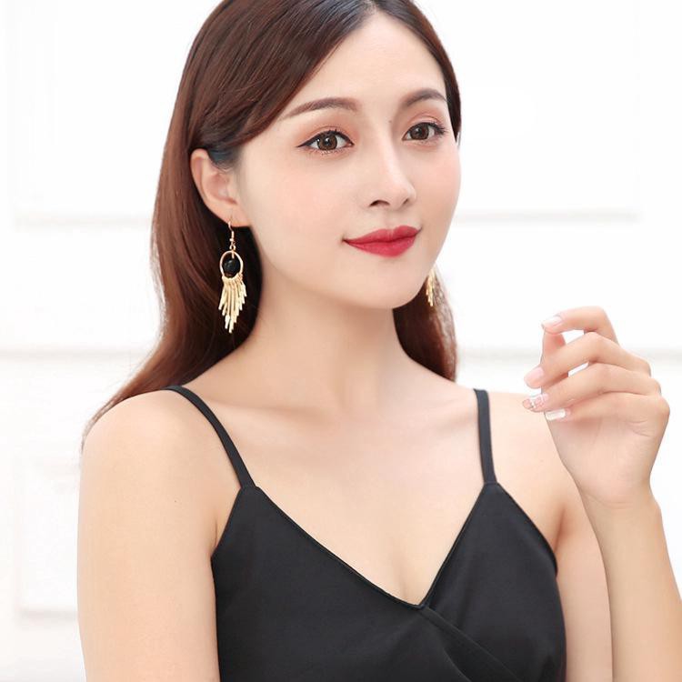 ✨Bông Tai Tua Rua Sang Trọng Phong Cách Quý Phái Hàn Quốc✨