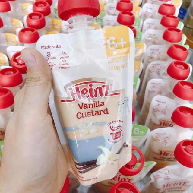 Váng sữa heinz custard úc