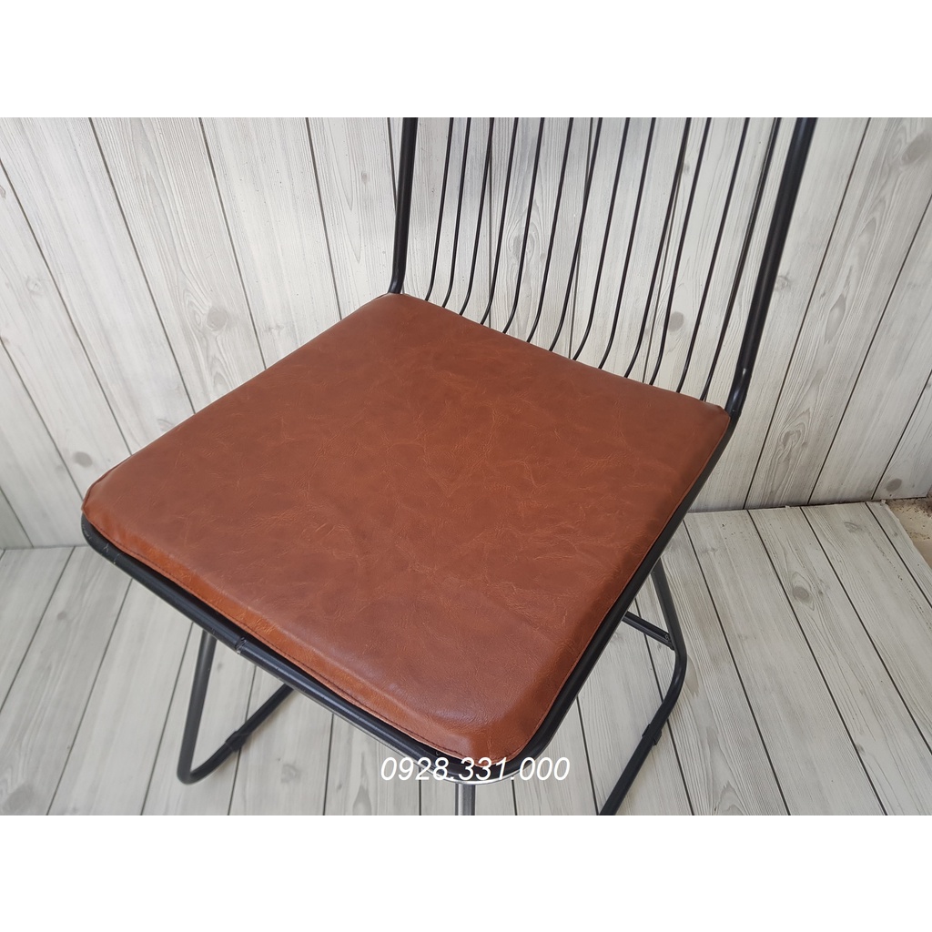Đệm lót ghế sắt cafe, nệm ghế sắt sân vườn MBC Home 40x40x2cm
