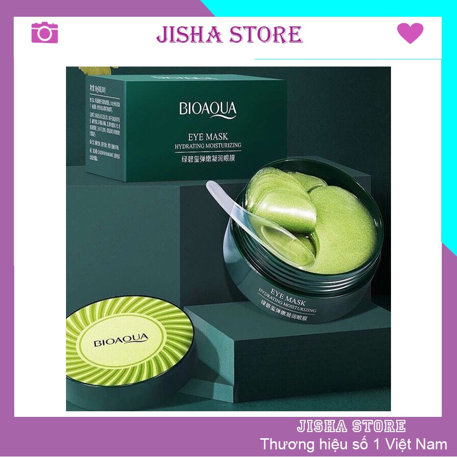 MẶT NẠ MẮT TẢO BIỂN BIOAQUA [HỘP 60 MIẾNG]
