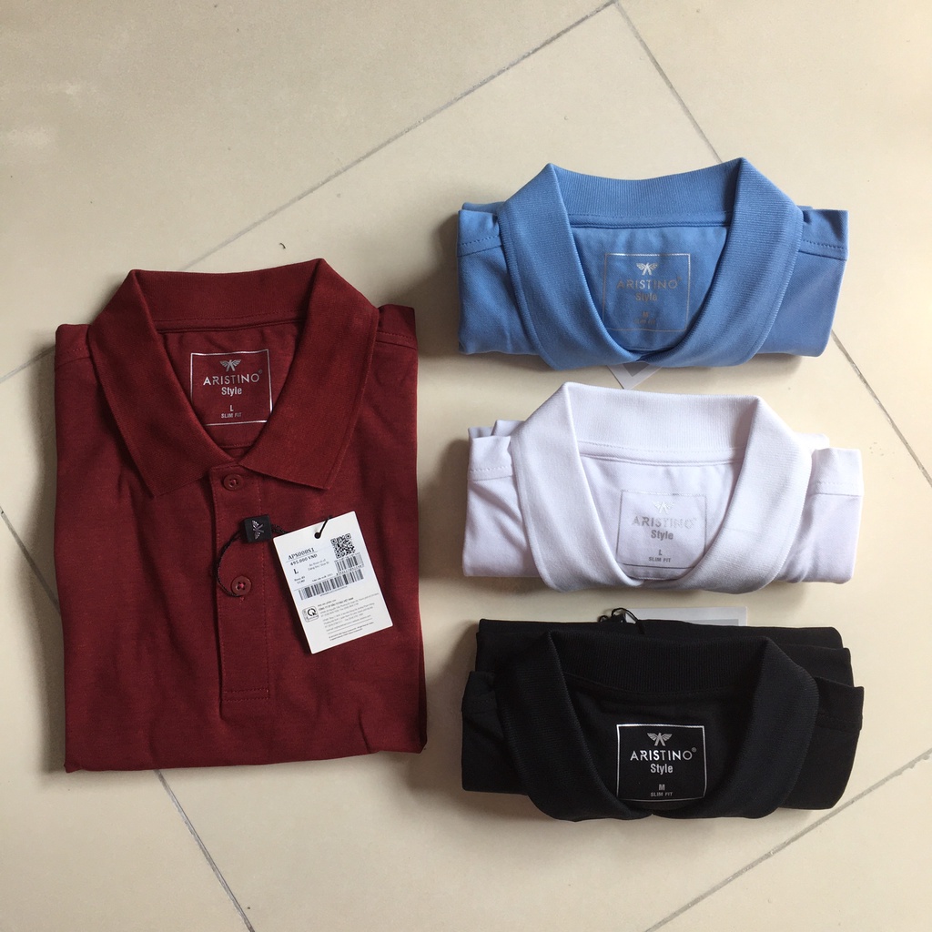 Áo Polo Aristino APS008s1 Slim 4 Màu có M/L/XL/XXL