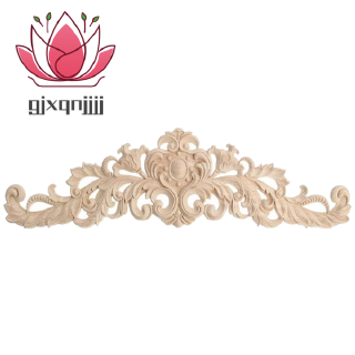 Miếng gỗ điêu khắc trang trí 40x12cm