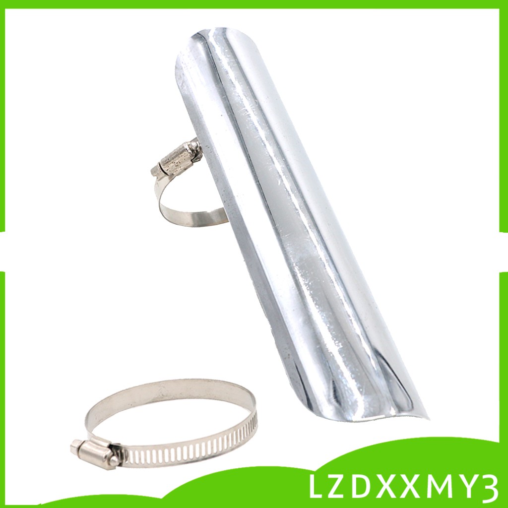 Ốp Bảo Vệ Ống Xả Nhiệt Giảm Thanh Cho Xe Mô Tô Lzdxxmy3 23CM
