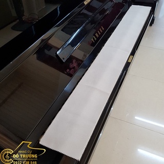Khăn phủ phím đàn Piano màu xám